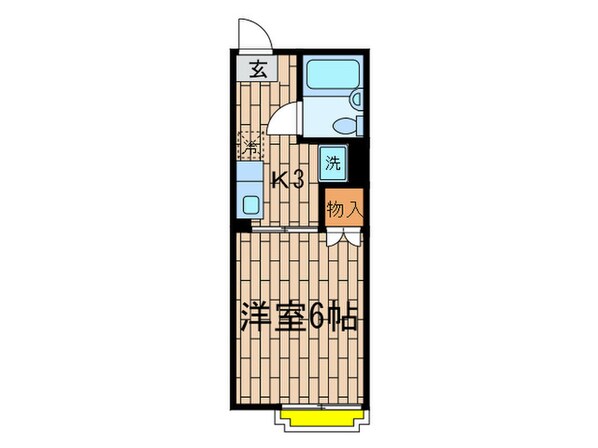 メゾンドルミエ－ルの物件間取画像